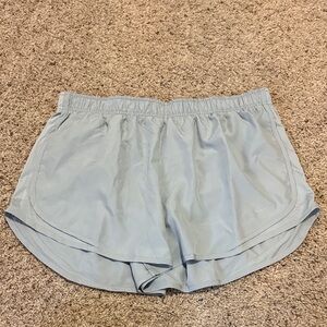 Nike Women's Athletic Shorts in Light Gray